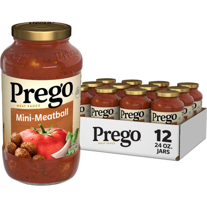 Prego Chunky Tomato with Garlic and Onion Pasta Sauce, 24 Oz Jar