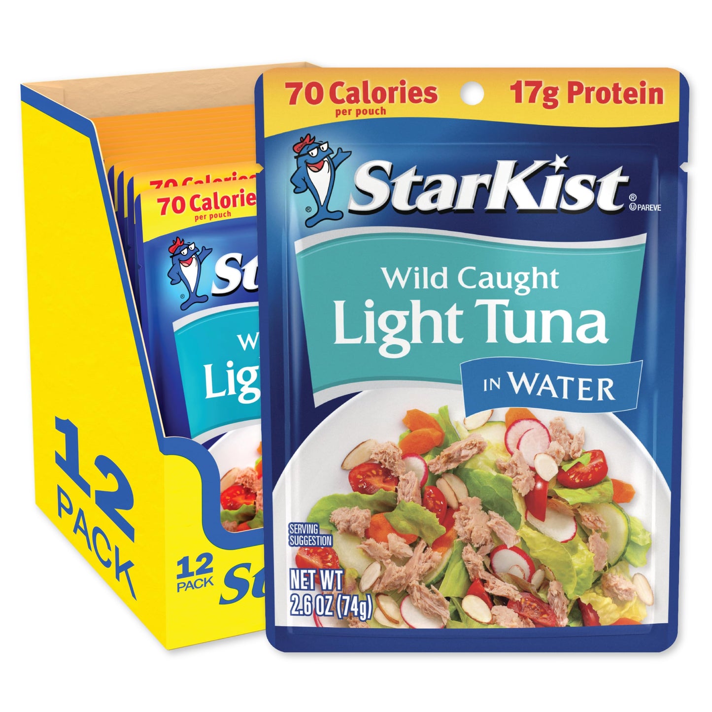 StarKist Chunk Light Tuna in Water, 2.6 Ounce (Pack of 10)