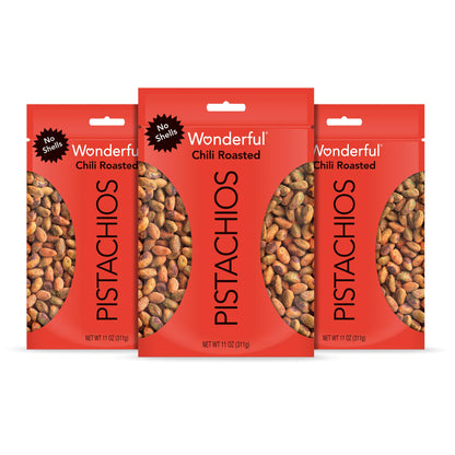 Wonderful Pistachios No Shells, Smokey Barbeque Nuts, 2.25 Ounce Bag (Pack Of 8), Protein Snack, Gluten Free, On-the-Go Snack