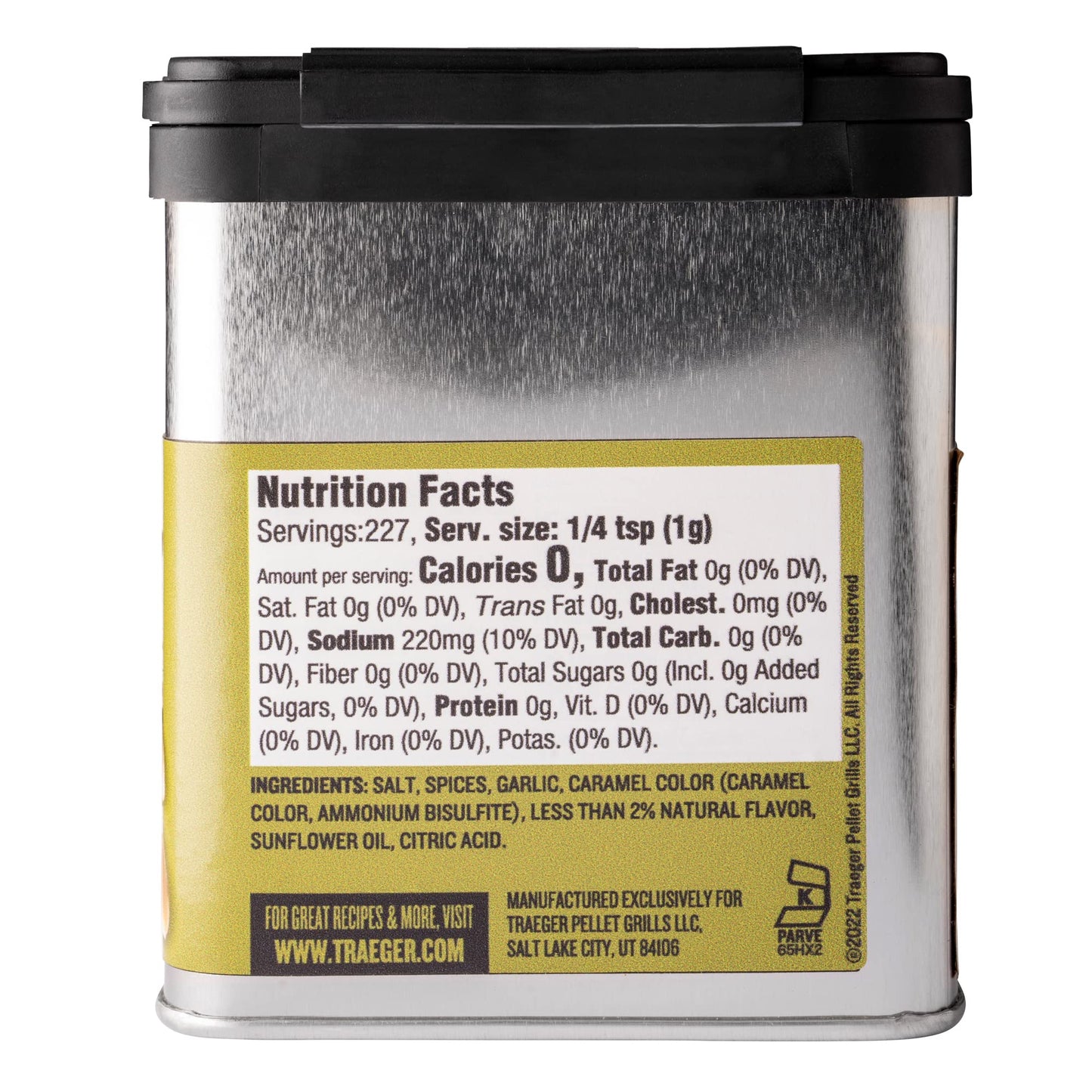 Traeger Grills SPC171 Pork & Poultry Rub with Apple & Honey