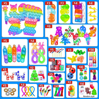 1000pcs Party Favors for Kids, Fidget Toys Pack, Stocking Stuffers, Birthday Toys, Prize Box, Treasure Box, Goodie Bag Stuffers,Carnival Prizes