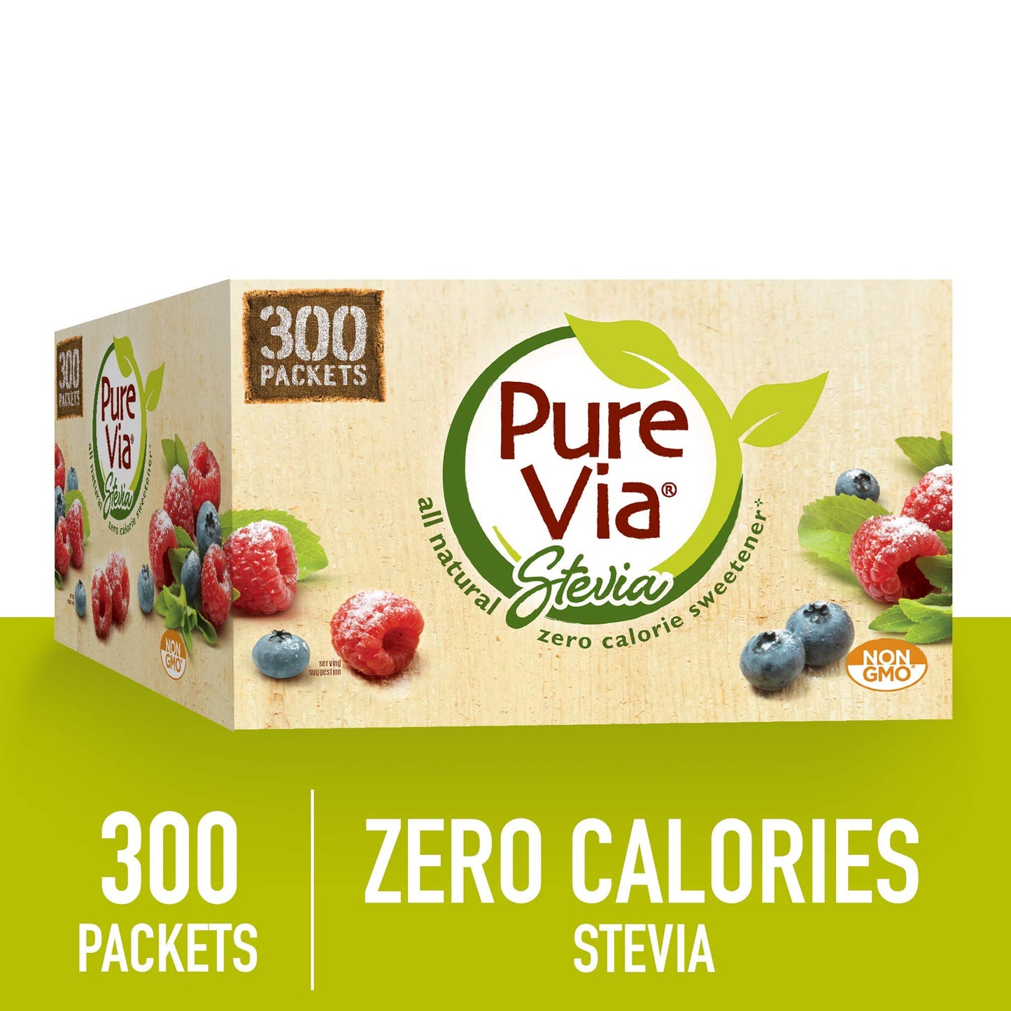 Pure Via Stevia Sweetener 28.2oz (800 packets)