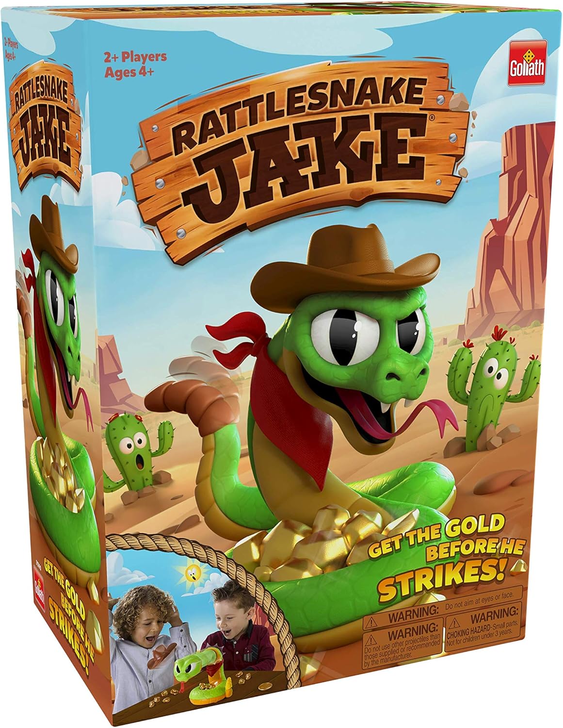 Rattlesnake Jake - Get The Gold Before He Strikes! Game by Goliath Medium