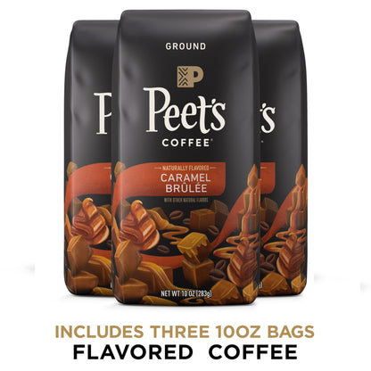 Peet's Coffee Major Dickason's Blend, Dark Roast Ground Coffee, 20 oz