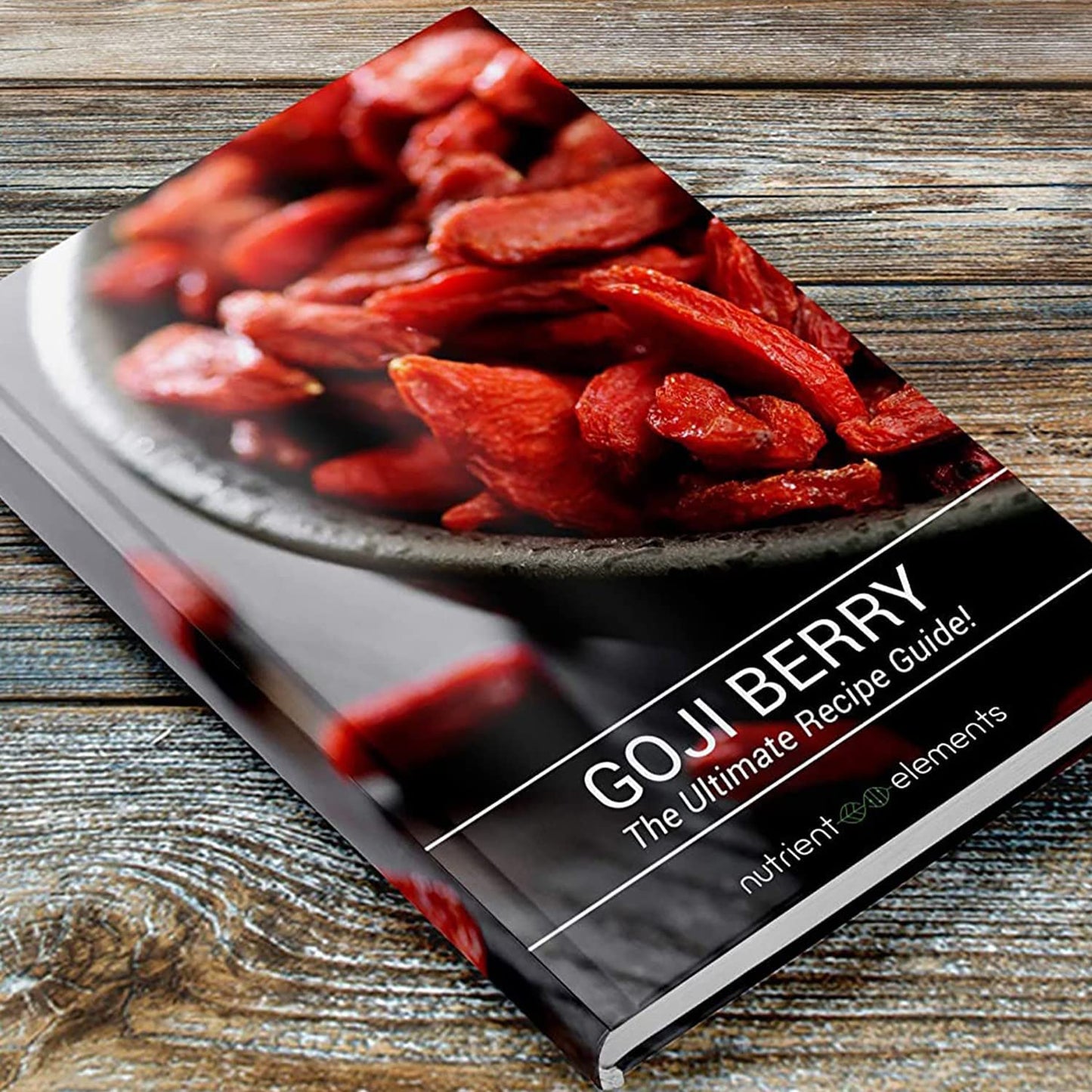 2lbs Organic Raw Dried Goji Berries - USDA Certified, Non GMO, Large Berries with Recipes E-Book - by Nutrient Elements