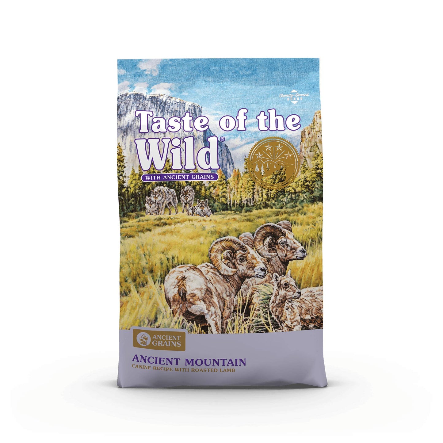 Taste of the Wild High Prairie Canine Grain-Free Recipe with Roasted Bison and Venison Adult Dry Dog Food, Made with High Protein from Real Meat and Guaranteed Nutrients and Probiotics 28lb