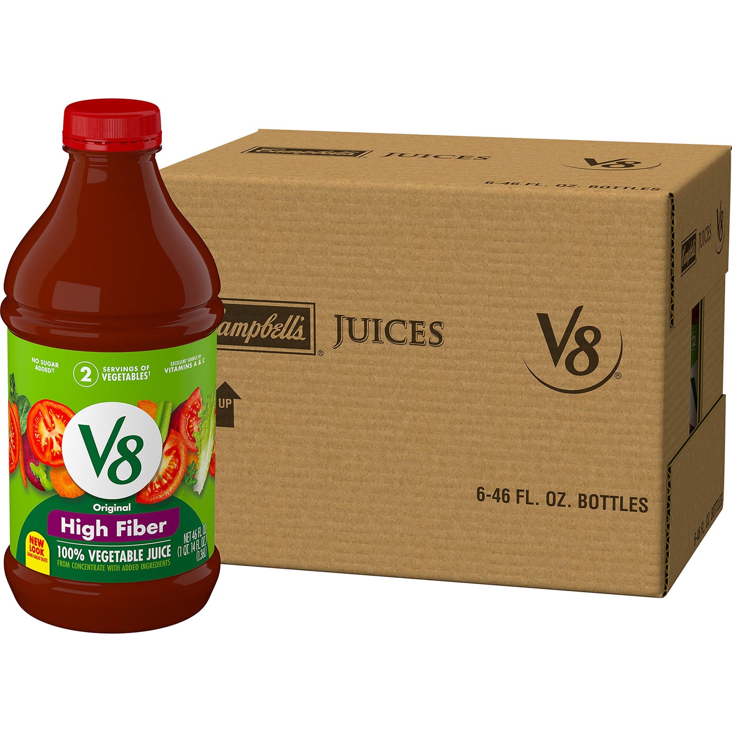 V8 Splash Tropical Blend Flavored Juice Beverage, 64 fl oz Bottle