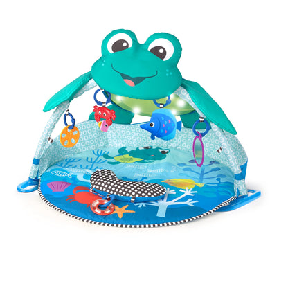 Baby Einstein 4-in-1 Kickin' Tunes Music and Language Play Gym and Piano Tummy Time Activity Mat