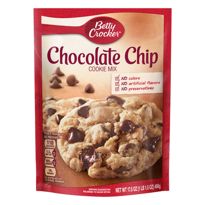 Betty Crocker Peanut Butter Cookie Mix, Makes twelve (12) 2-inch Cookies, 7.2 oz.