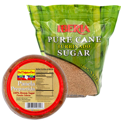 Iberia 100% Natural Pure Cane Turbinado Raw Sugar, 32 Oz