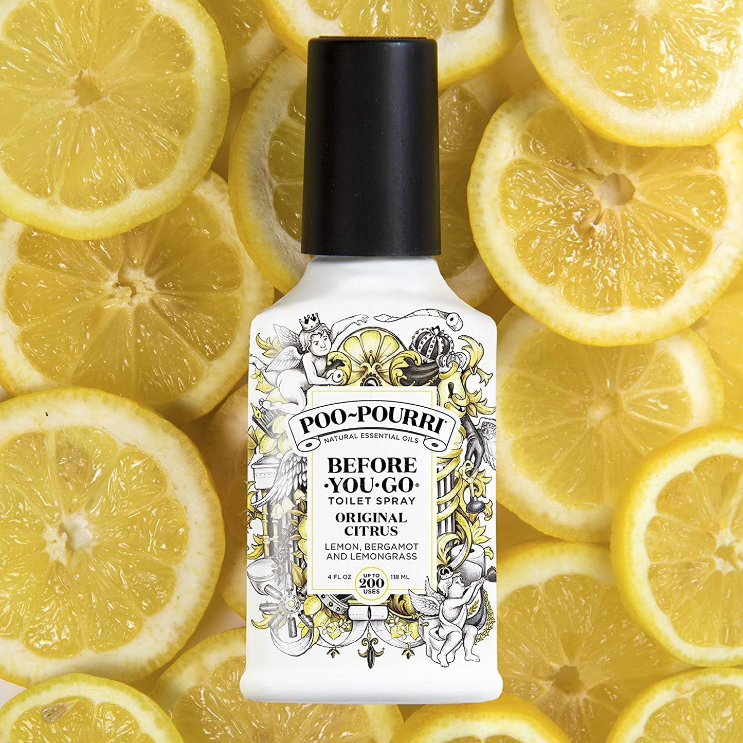 Poo-Pourri Before-You-Go Toilet Spray, Beach Bum, 1 Fl Oz Pocket Travel Size - Coconut, Orchid and Toasted Praline