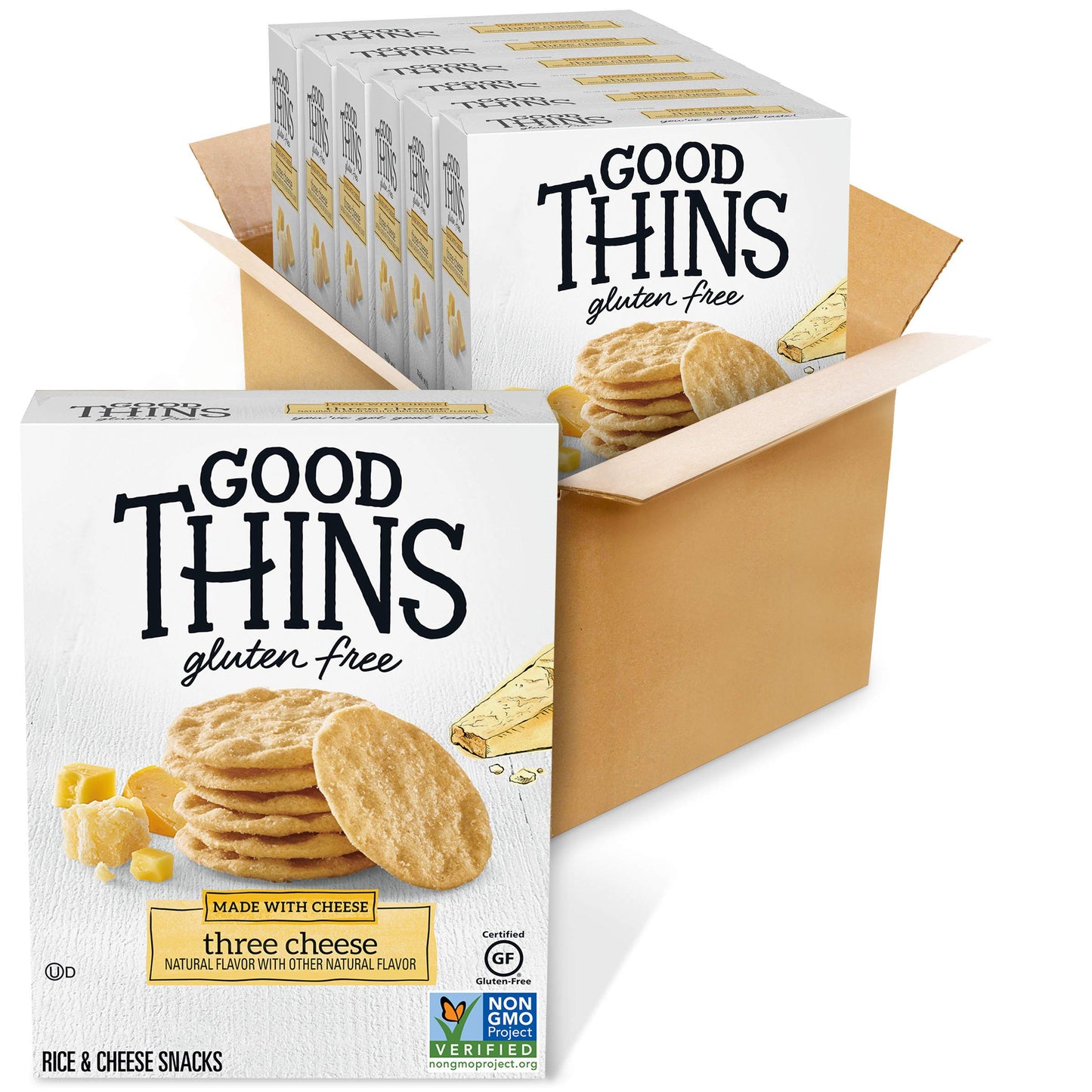 Good Thins Simply Salt Rice Snacks Gluten Free Crackers, 3.5 oz