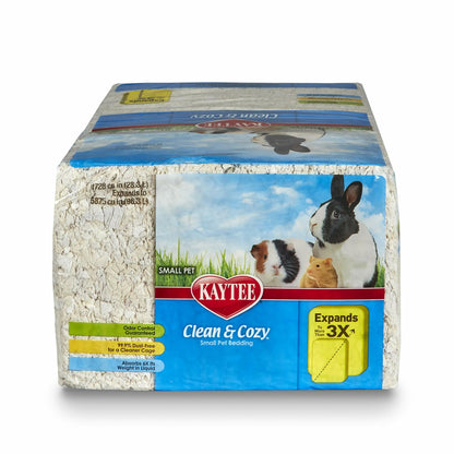 Kaytee Clean & Cozy White Bedding Pet For Guinea Pigs, Rabbits, Hamsters, Gerbils, and Chinchillas, 49.2 Liters