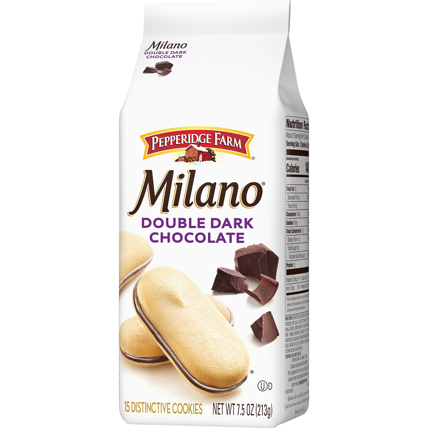 Pepperidge Farm Milano Cookies, Raspberry Chocolate, 7 oz. Bag