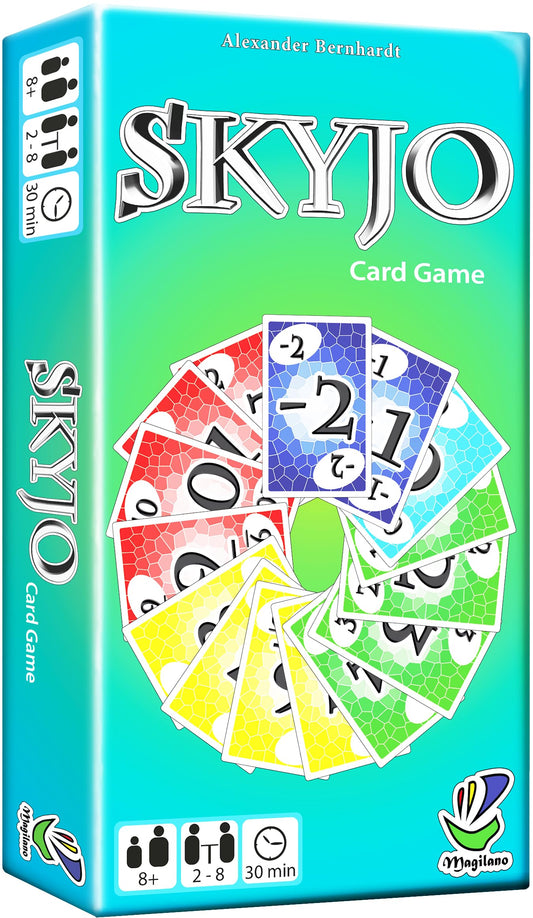 SKYJO by Magilano - The entertaining card game for kids and adults. The ideal game for fun, entertaining and exciting hours of play with friends and family.