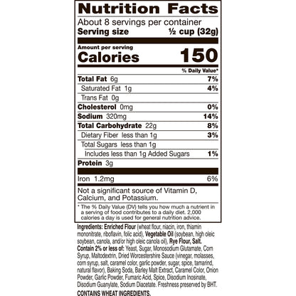 Gardetto's Snack Mix, Original Recipe, Multipack Snack Bags, 1.75 oz, 10 ct (Pack of 2)