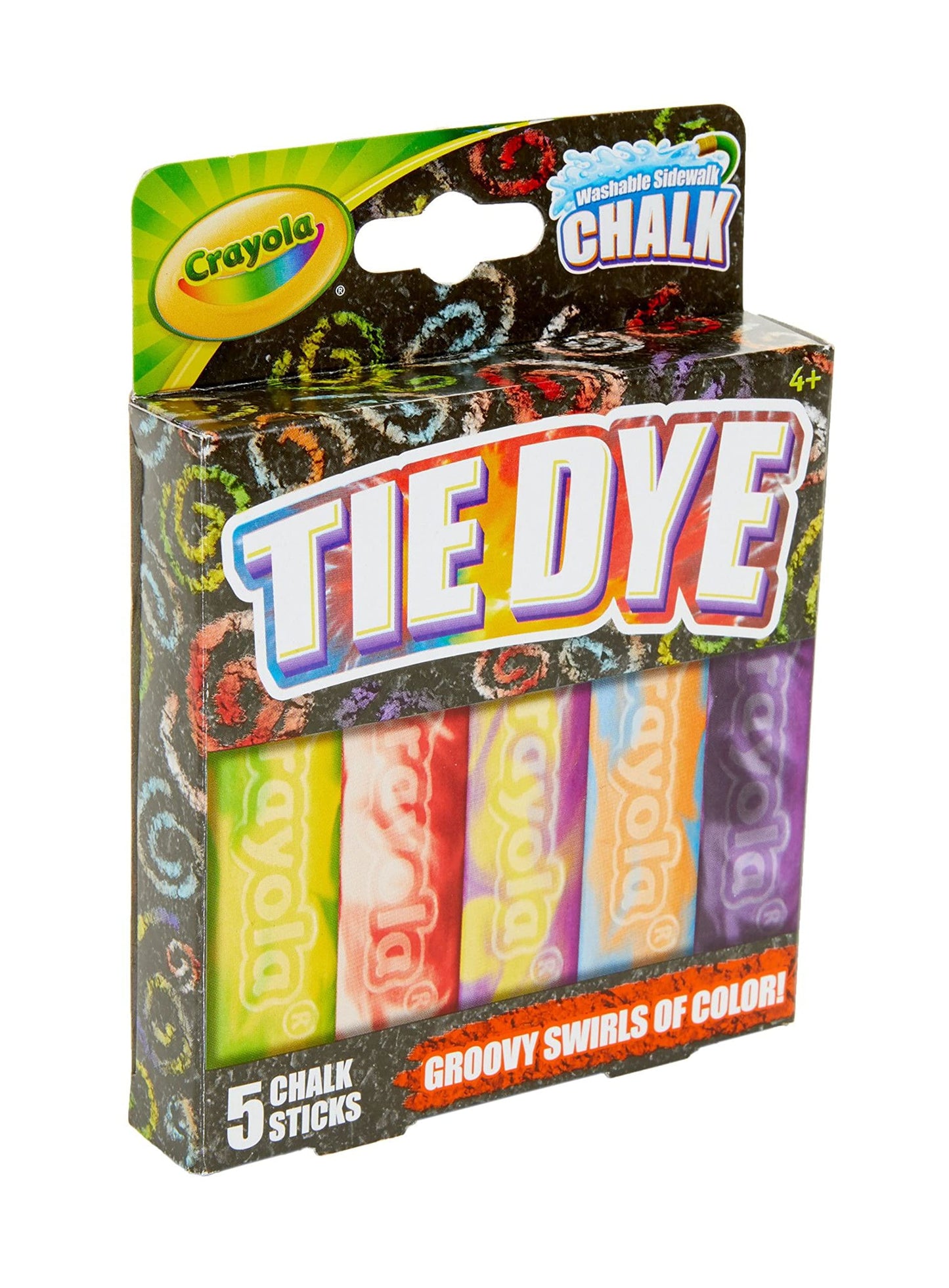 Crayola Tie Dye Chalk 5ct