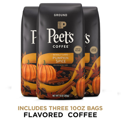 Peet's Coffee Major Dickason's Blend, Dark Roast Ground Coffee, 20 oz