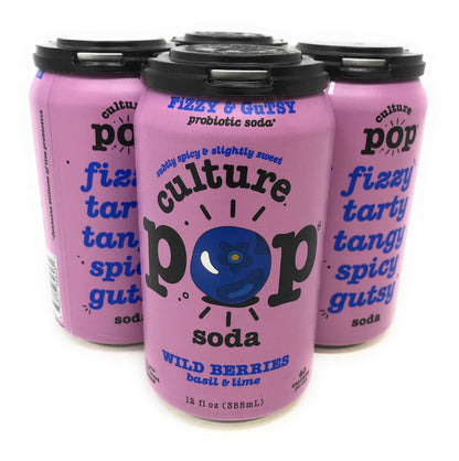 Culture Pop Soda Orange Mango Soda, 12 FZ