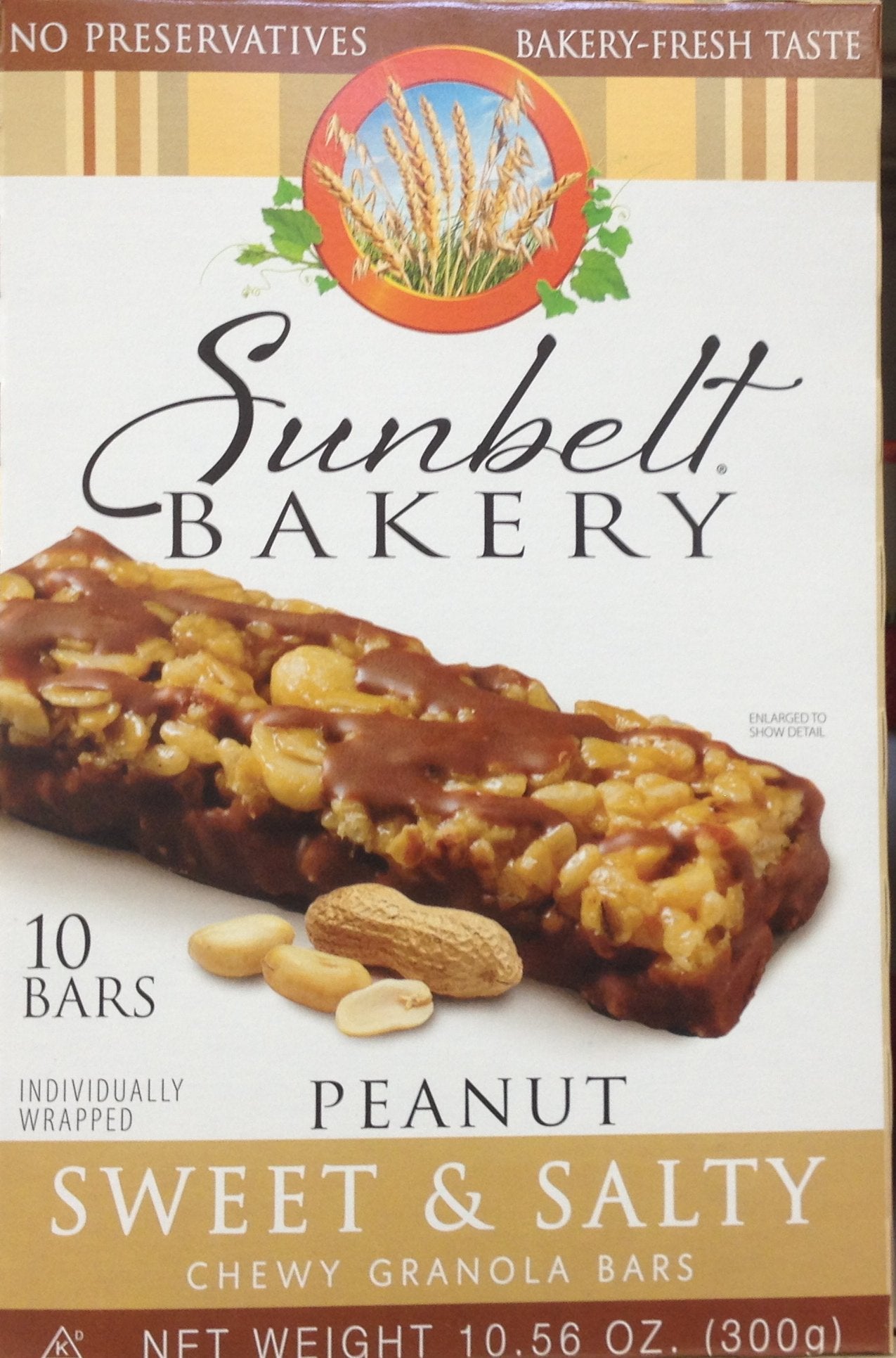 Sunbelt Bakery Oats & Honey Chewy Granola Bars, 15-1.0 OZ Bars (1 Box)