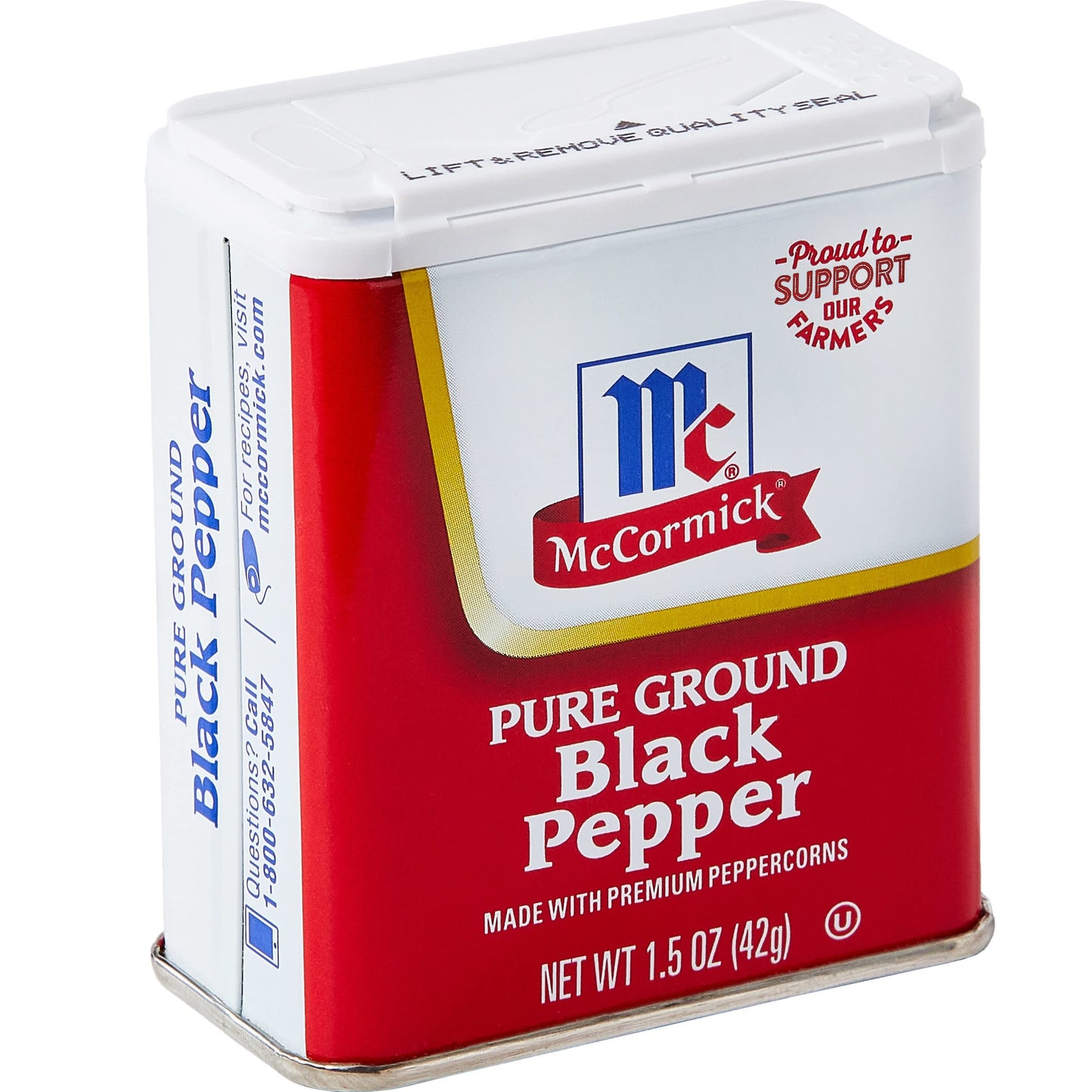 McCormick Pure Ground Black Pepper, 3 oz