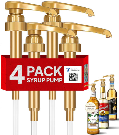 3-Pack Jordan’s Skinny Syrup Pumps | Fits 750ml Jordan’s Skinny Syrup Bottles