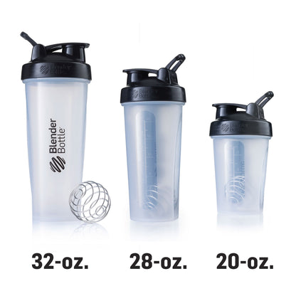 BlenderBottle Classic Shaker Bottle Perfect for Protein Shakes and Pre Workout, 28-Ounce (2 Pack), Moss/Moss and Navy/Navy