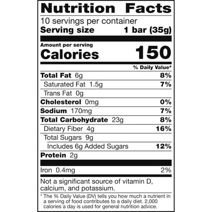 Nature Valley Soft-Baked Muffin Bars, Chocolate Chip, Snack Bars, 10 ct