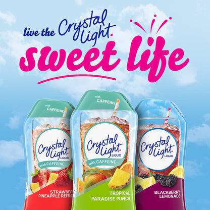 Crystal Light Sugar-Free Zero Calorie Liquid Water Enhancer - Strawberry Lemonade Water Flavor Drink Mix (1.62 fl oz Bottle)