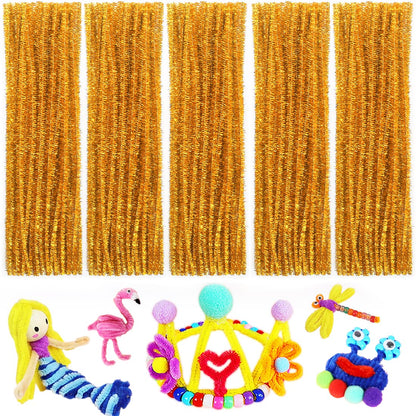 Pipe Cleaners, Pipe Cleaners Craft, Arts and Crafts, Crafts, Craft Supplies, Art Supplies (200 Multi-Color Pipe Cleaners)…