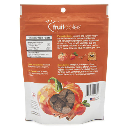 Fruitables Skinny Mini Dog Treats – Healthy Treats for Dogs – Low Calorie Training Treats – Free of Wheat, Corn and Soy – Apple Bacon – 5 Ounces