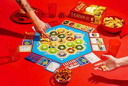 CATAN Board Game - Embark on a Journey of Discovery and Trade! Civilization Building Strategy Game, Family Game for Kids & Adults, Ages 10+, 3-4 Players, 60-90 Minute Playtime, Made by CATAN Studio