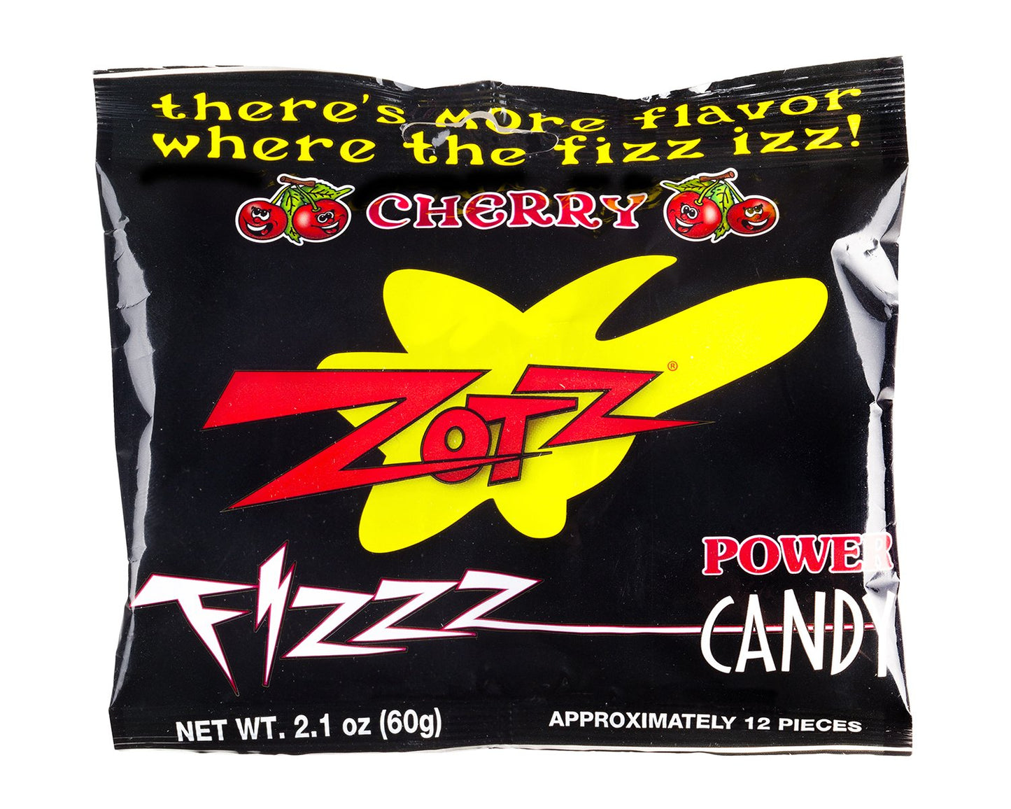 Zotz Fizzy Candy Bag, Assorted Flavors, 100 Count Bag