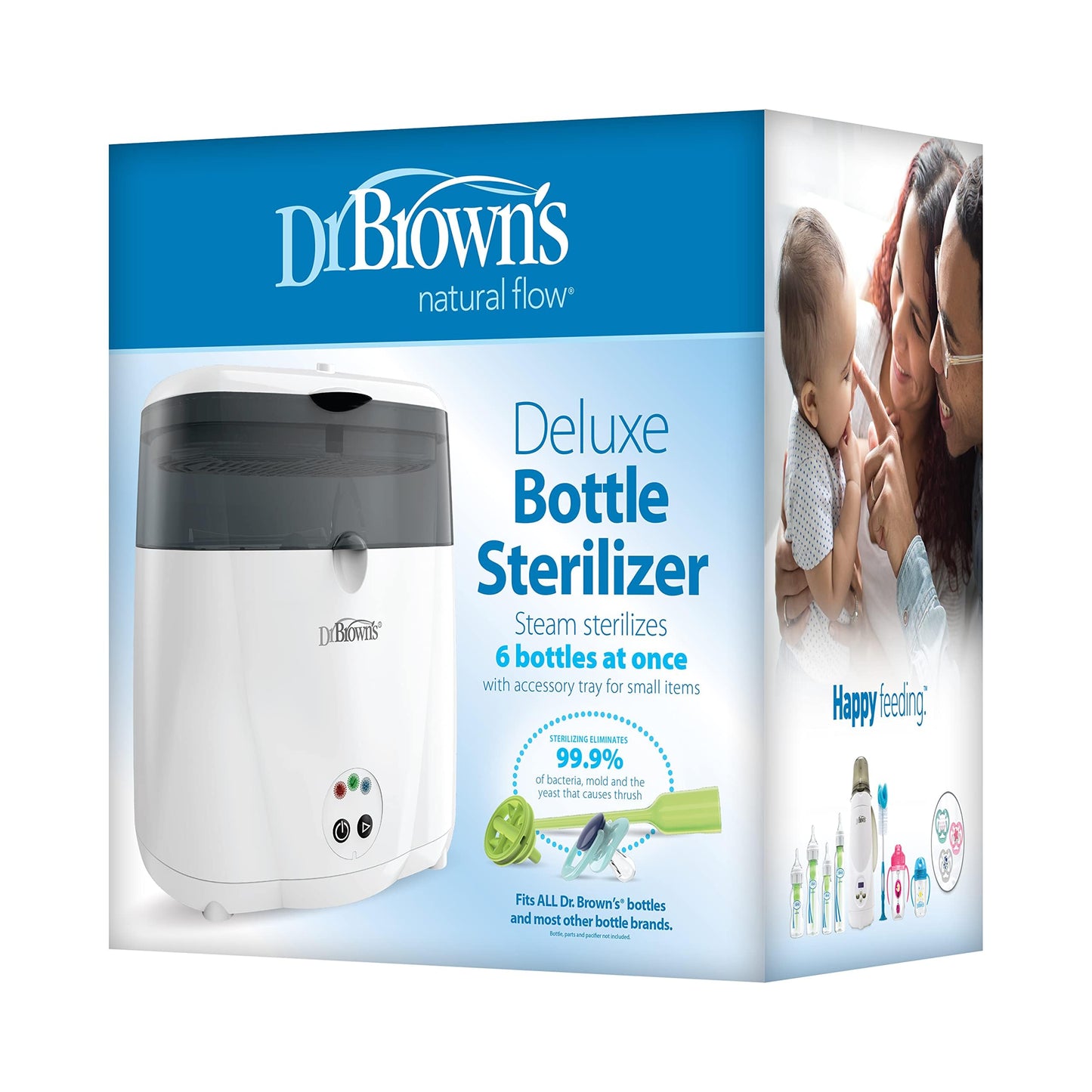 Dr. Brown's All-in-One Sterilizer and Dryer for Baby Bottles, Parts & Other Newborn Essentials