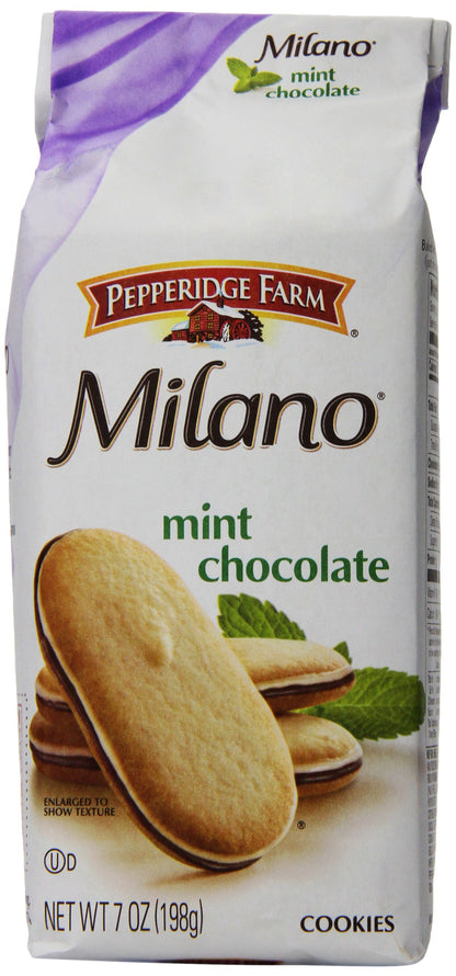 Pepperidge Farm Milano Milk Chocolate Cookies, 6 OZ Bag (15 Cookies)