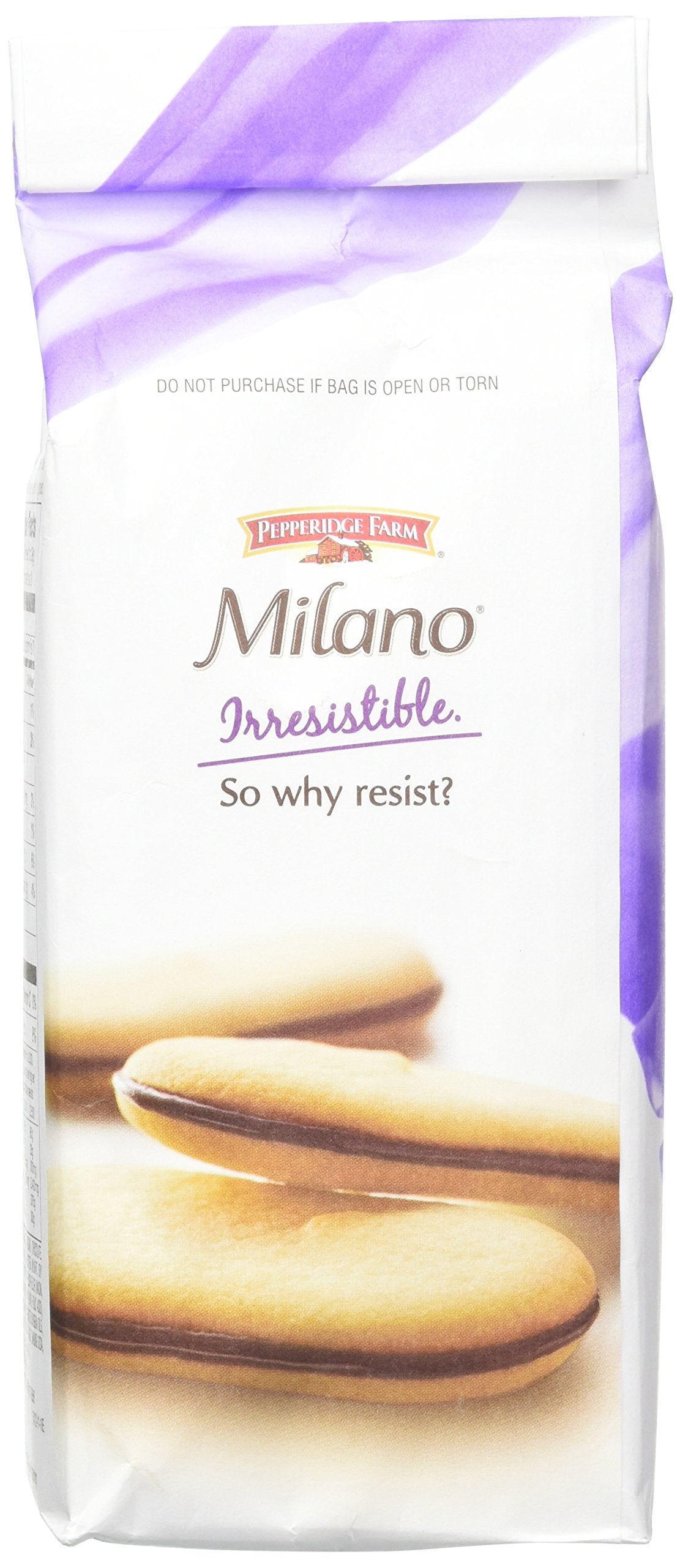 Pepperidge Farm Milano Milk Chocolate Cookies, 6 OZ Bag (15 Cookies)