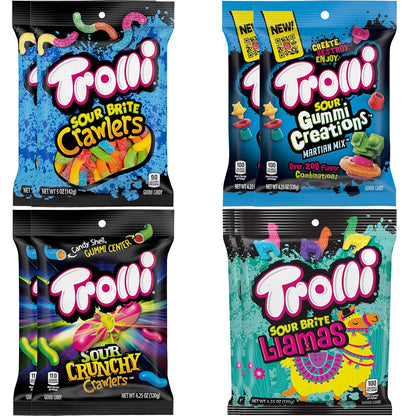 Trolli Gummi Creations Variety Pack, Pack of 8