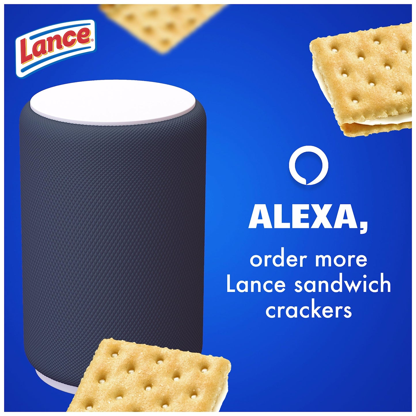 Lance Sandwich Crackers, Captain's Wafer Grilled Cheese, 10 Individual Packs, 6 Sandwiches Each