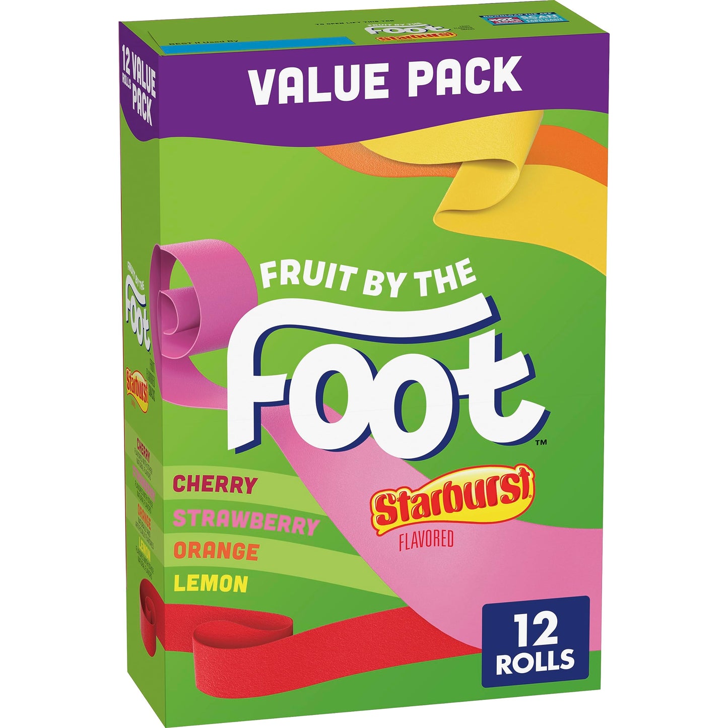 Fruit by the Foot Fruit Flavored Snacks, Starburst, Variety Pack