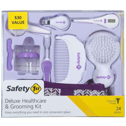 Safety 1st Deluxe 25-Piece Baby Healthcare and Grooming Kit (Arctic Blue)