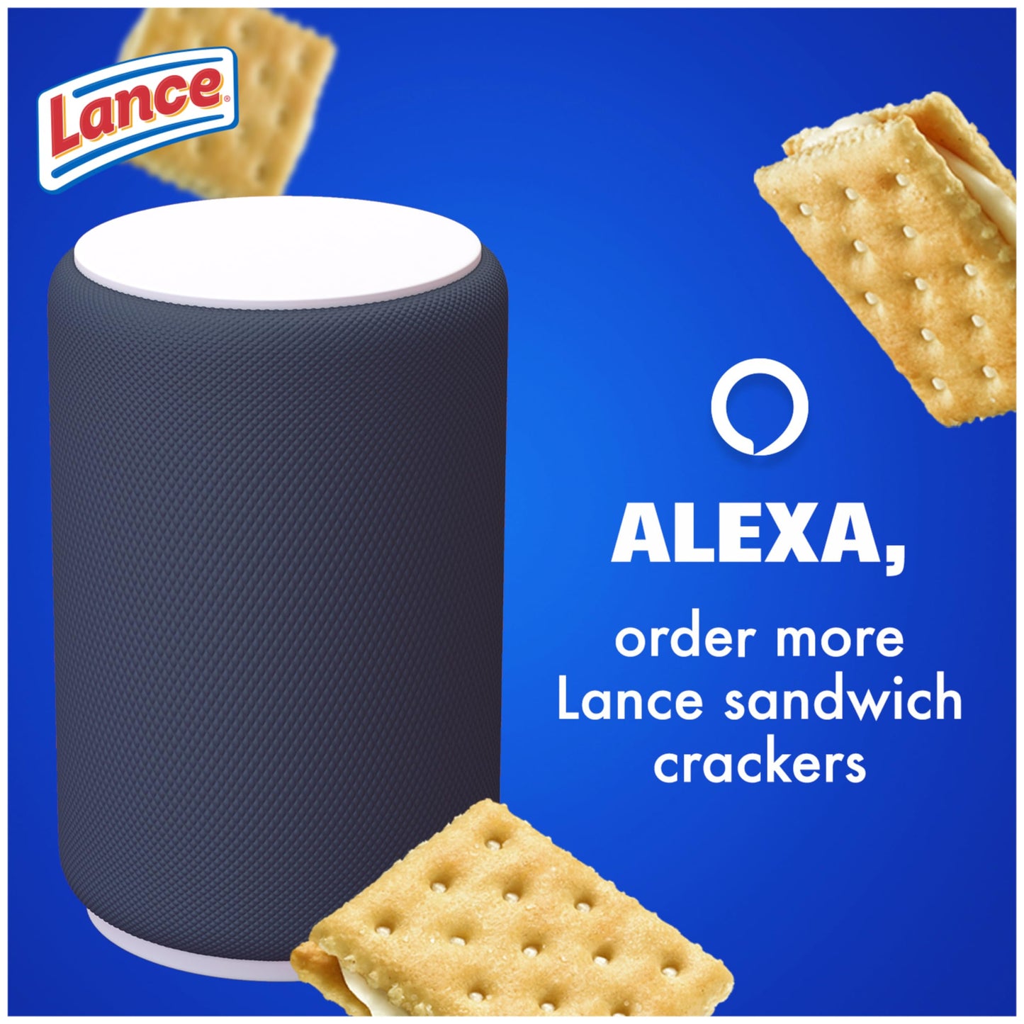 Lance Sandwich Crackers, Captain's Wafer Grilled Cheese, 10 Individual Packs, 6 Sandwiches Each