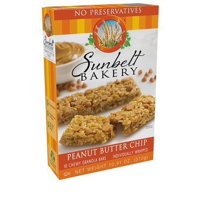 Sunbelt Bakery Oats & Honey Chewy Granola Bars, 15-1.0 OZ Bars (1 Box)