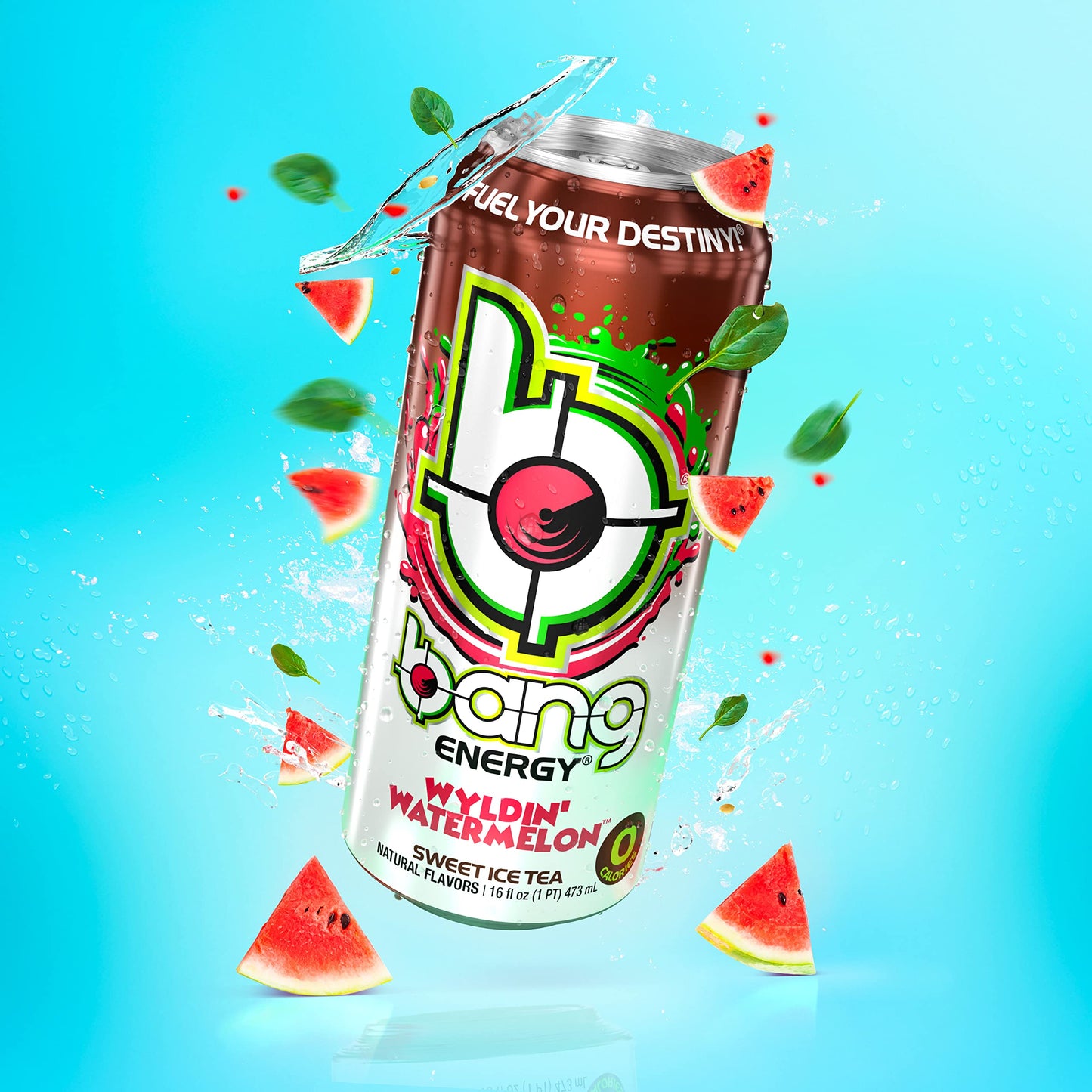 Bang Energy Bangster Berry, Sugar-Free Energy Drink, 16-Ounce (Pack of 12)