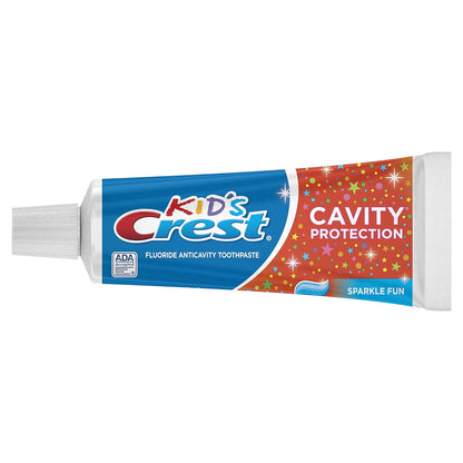 Crest Kid's Cavity Protection Toothpaste (children and toddlers 2+), Sparkle Fun, 4.6 Oz (Pack of 3)