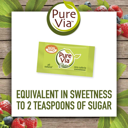 Pure Via Stevia Sweetener 28.2oz (800 packets)