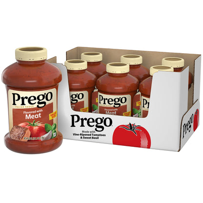 Prego Chunky Tomato with Garlic and Onion Pasta Sauce, 24 Oz Jar