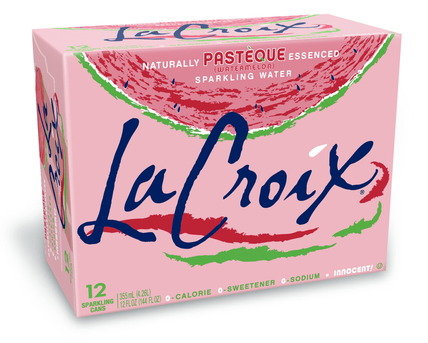 La Croix Sparkling Water, Grapefruit, 12 Fl Oz (Pack of 12)