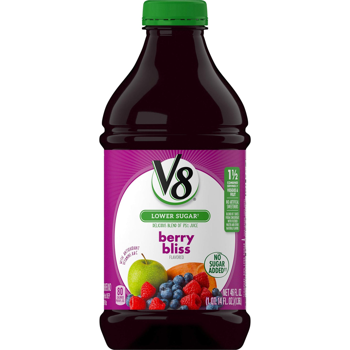 V8 Splash Tropical Blend Flavored Juice Beverage, 64 fl oz Bottle