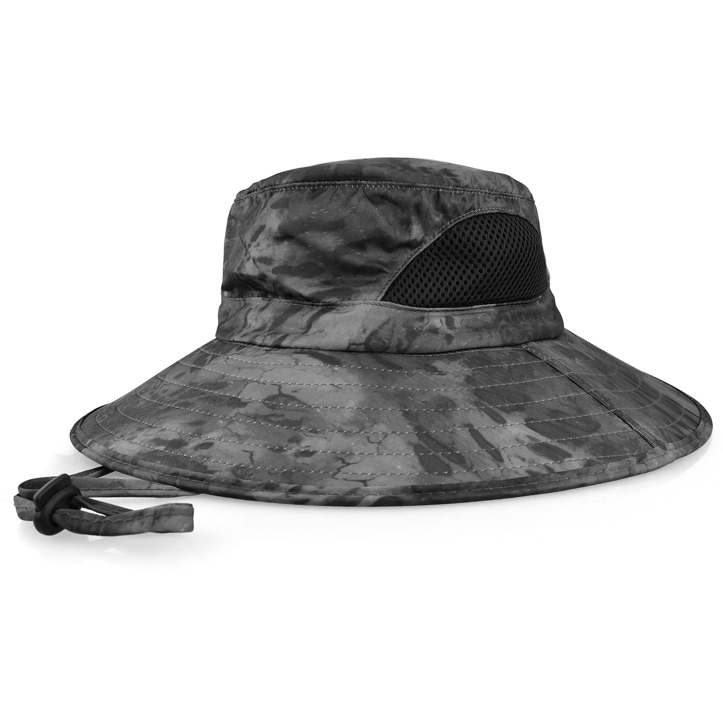 EINSKEY Unisex Sun Hat, Waterproof Wide Brim Bucket Hat Packable Boonie Hat for Fishing Hiking Gardening Safari Beach