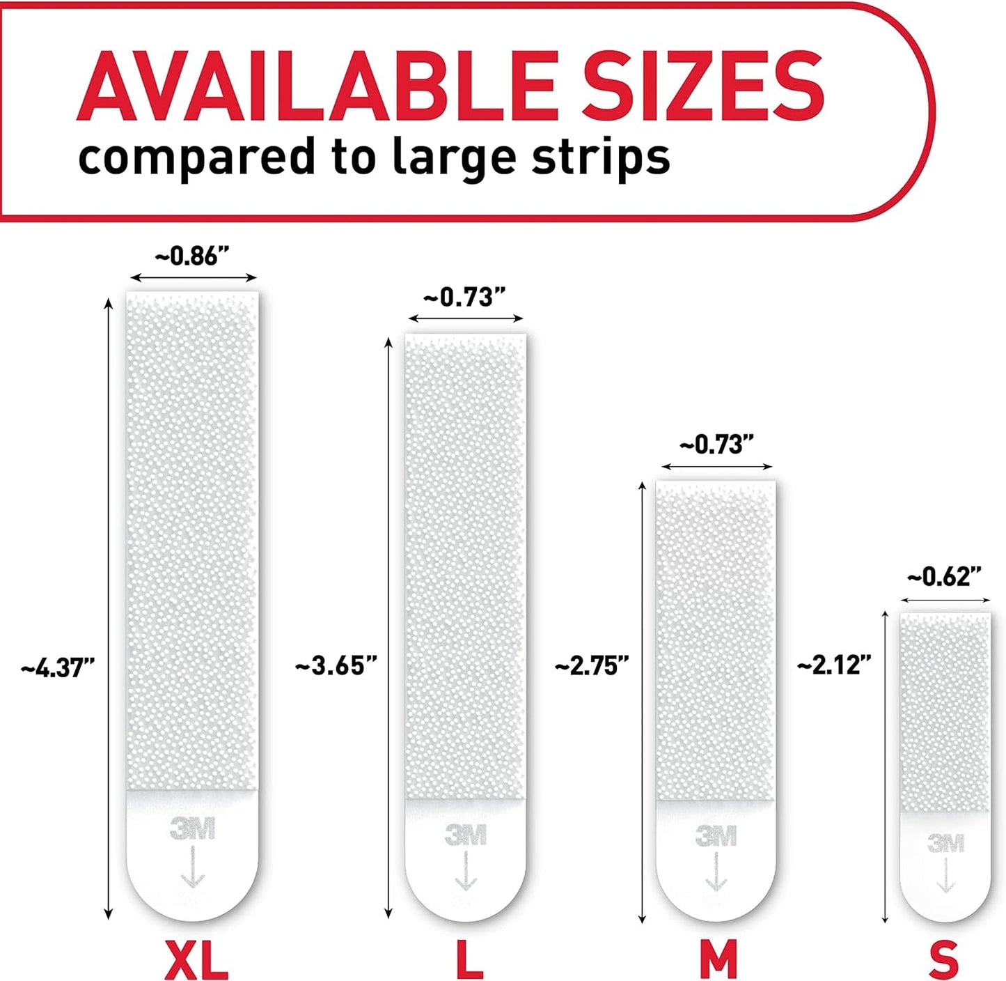 Command Large Picture Hanging Strips, White, Holds up to 16 lbs, 14-Pairs, Easy to Open Packaging